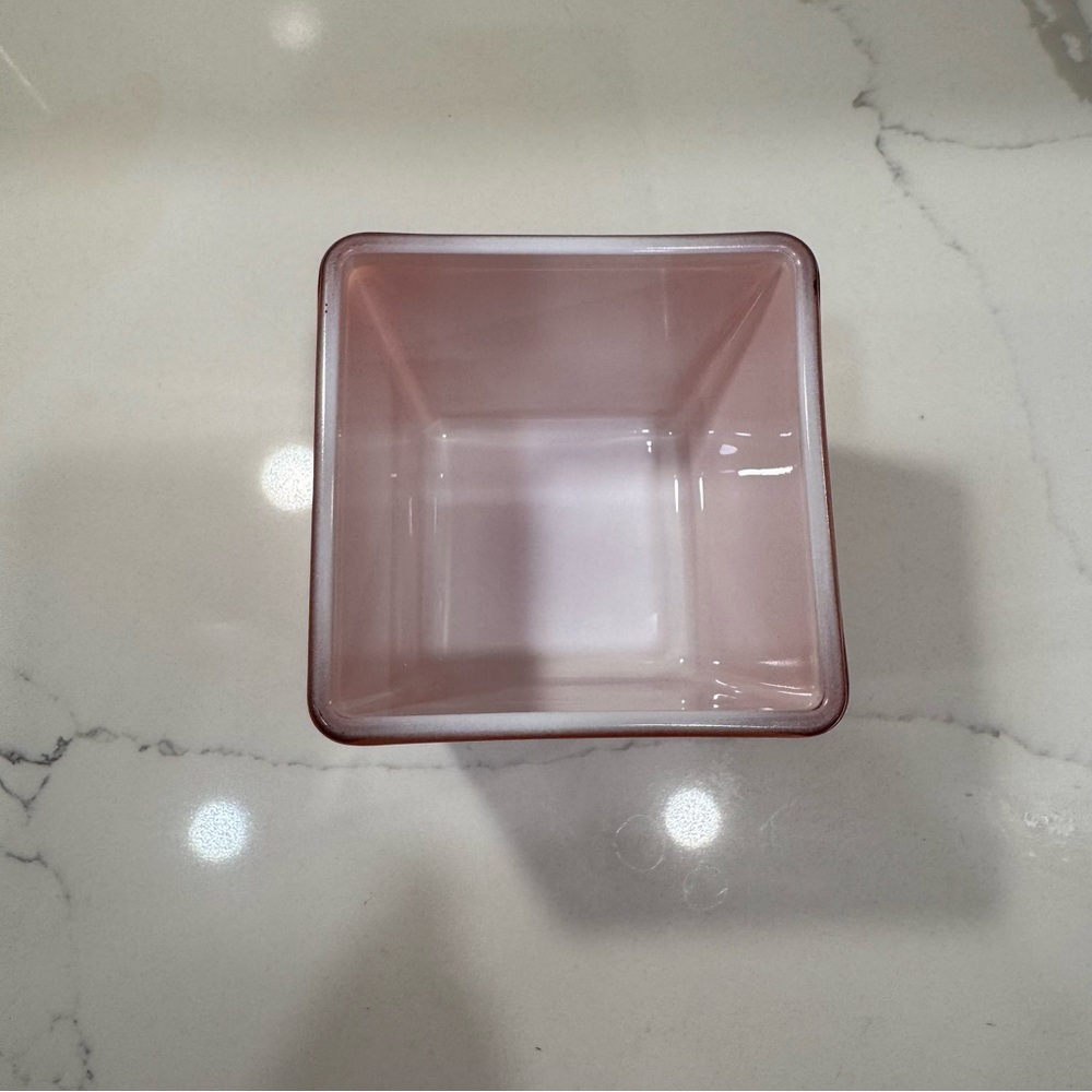 Orange Glass Vase - Picture 2 of 5